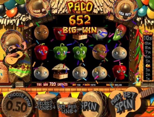 Paco and the Popping Peppers screenshot