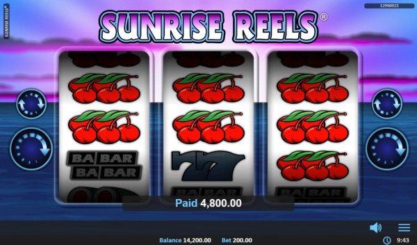 Sunrise Reels by Casino Codes