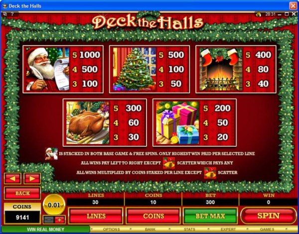 Deck the Halls by Casino Codes
