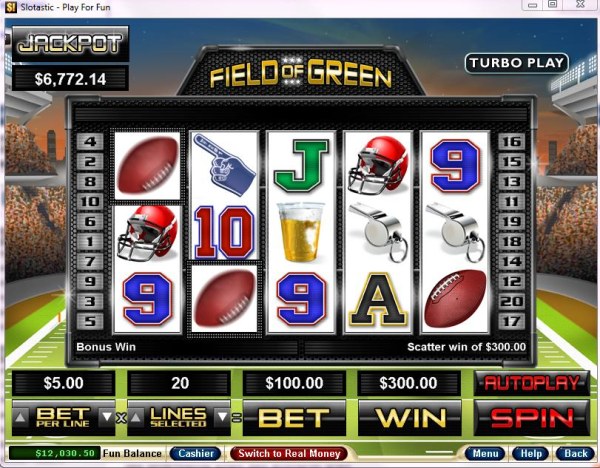 Casino Codes image of Field of Green