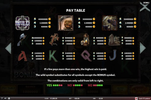Casino Codes image of Jack O'Lantern vs The Headless Horseman