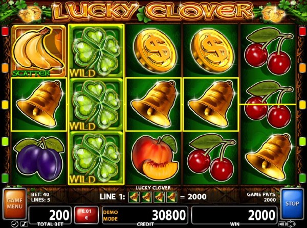 Casino Codes - Gold Bell four of a kind pays 2000 credits.
