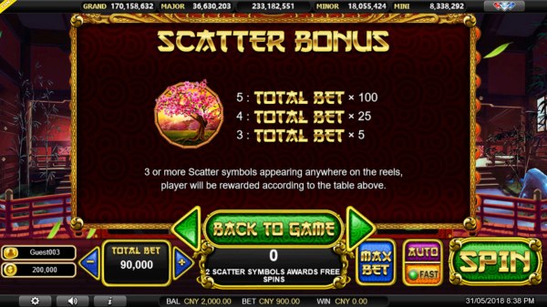 Casino Codes image of Samurai Sensei