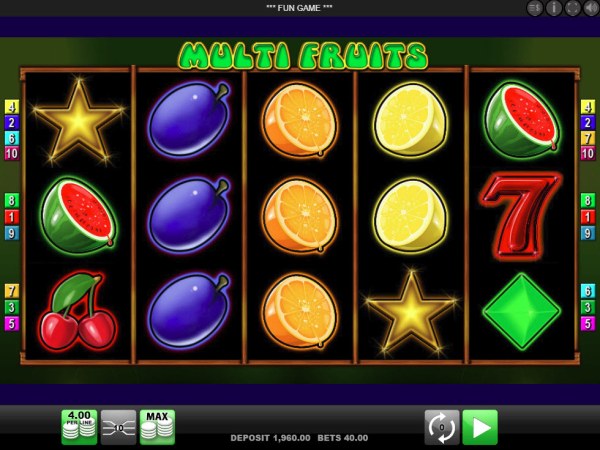 Casino Codes image of Multi Fruits