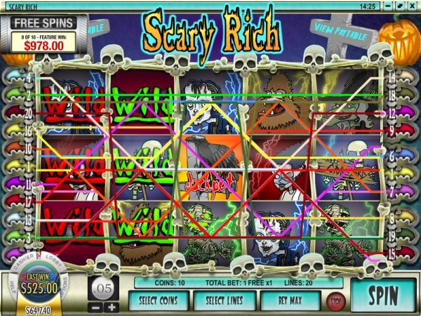Casino Codes image of Scary Rich