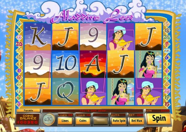 another 2000 coin jackpot triggered by a five of a kind by Casino Codes