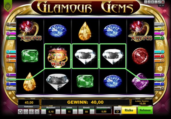 Glamour Gems by Casino Codes