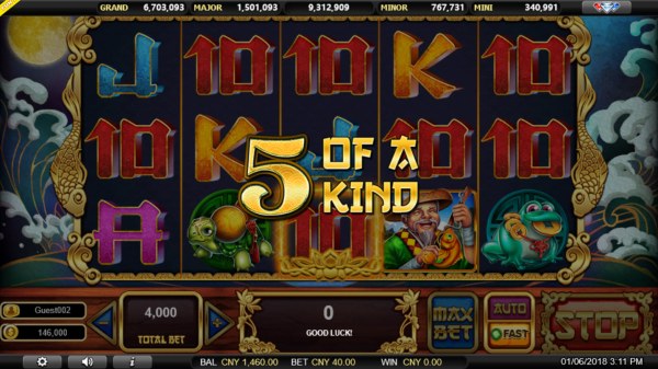 Five of a Kind by Casino Codes