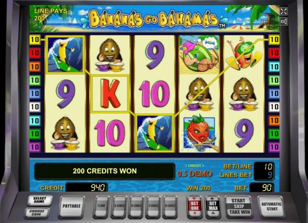 Bananas Go Bahamas by Casino Codes