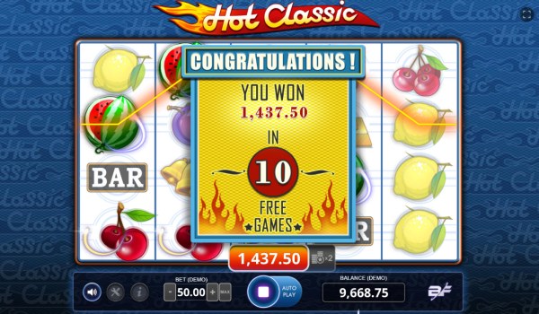 Casino Codes image of Hot Classic