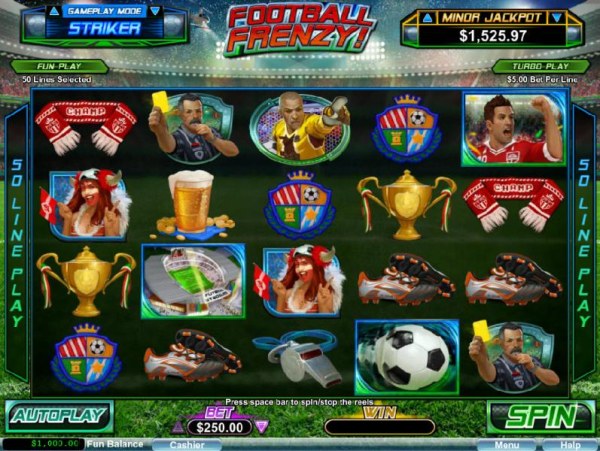 Casino Codes image of Football Frenzy!