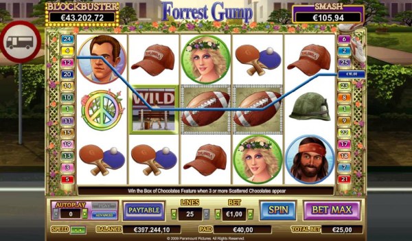 Forrest Gump by Casino Codes