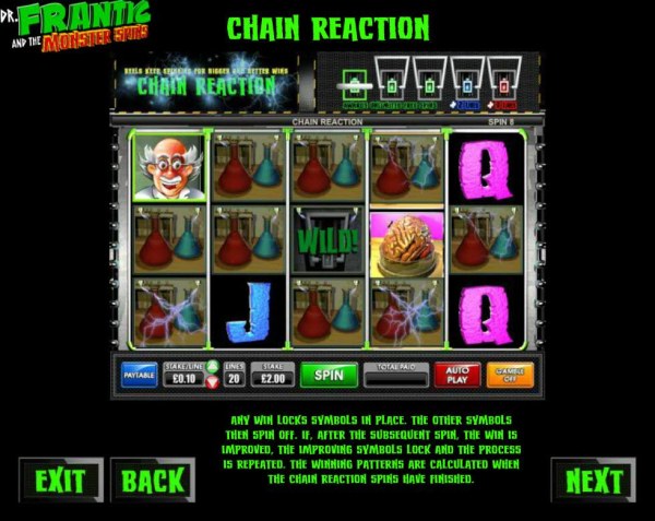 Casino Codes - Chain Reaction Rules