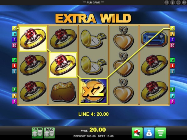 Casino Codes image of Extra Wild