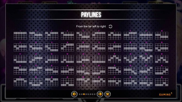 Paylines 1-50 - Casino Codes