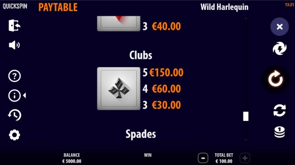 Casino Codes - Clubs Symbol