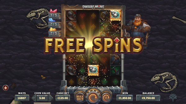 Casino Codes - Scatter symbols triggers the free spins feature