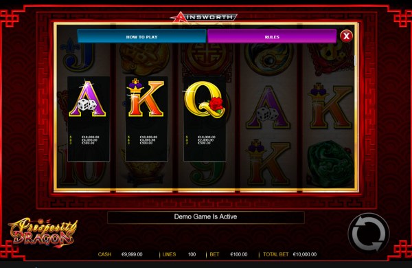 Casino Codes image of Prosperity Dragon