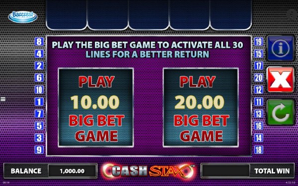 Casino Codes image of Cash Stax