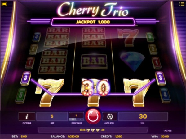 Casino Codes image of Cherry Trio