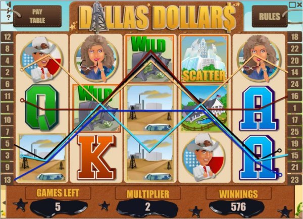 Casino Codes - a big win triggered by multiple winning paylines during the free spins feature