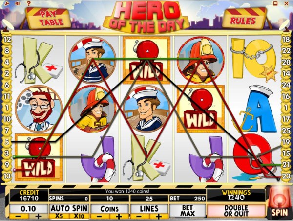 Casino Codes image of Hero of the Day