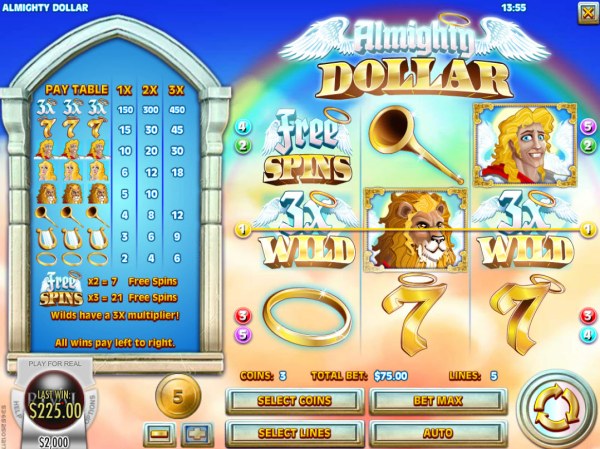 Almighty Dollar by Casino Codes