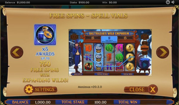 Casino Codes image of Balthazar's Wild Emporium