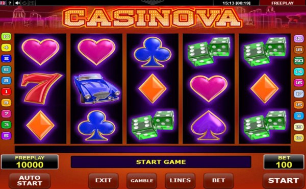 Casinova screenshot