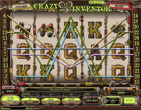 Casino Codes image of Crazy Inventor