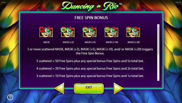 Casino Codes image of Dancing in Rio