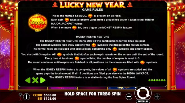 Lucky New Year by Casino Codes