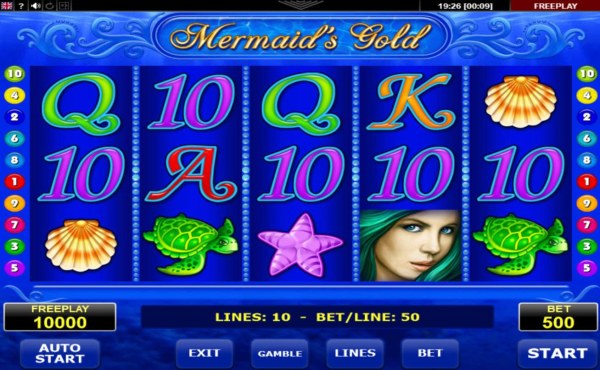 Mermaid's Gold screenshot
