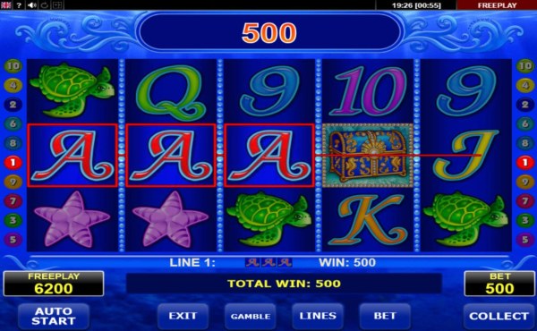 A winning Three of a Kind - Casino Codes