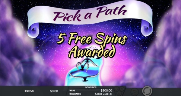 5 free spins awarded by Casino Codes
