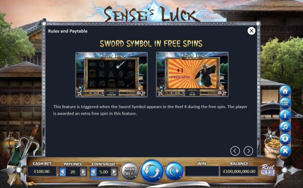 Casino Codes image of Sensei's Luck