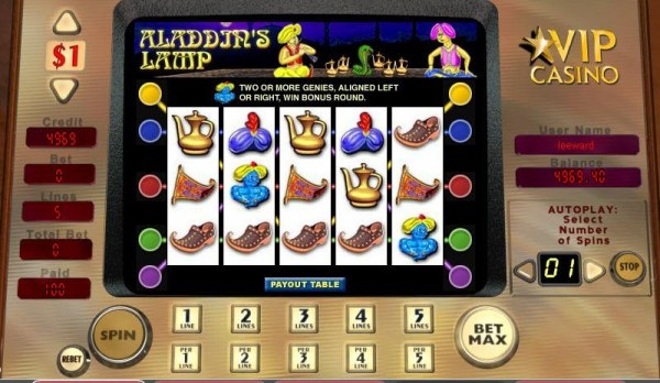 Aladdin's Lamp by Casino Codes