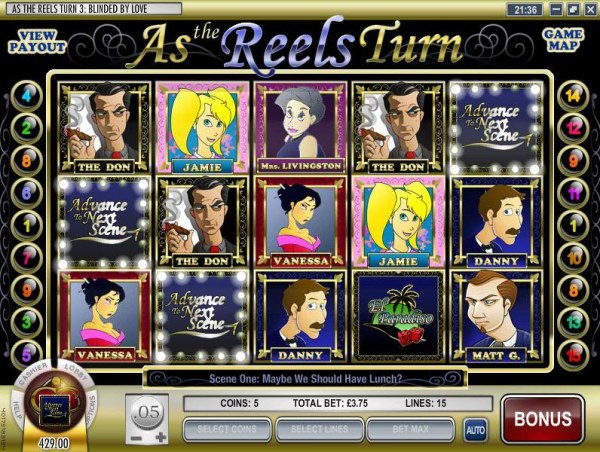 Casino Codes image of As the Reels Turn # 3: Blinded By Love