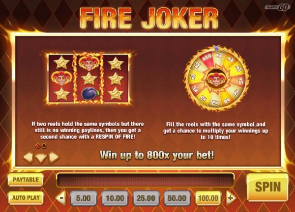 Casino Codes image of Fire Joker