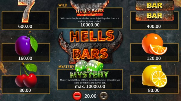 Casino Codes image of Hells Bars