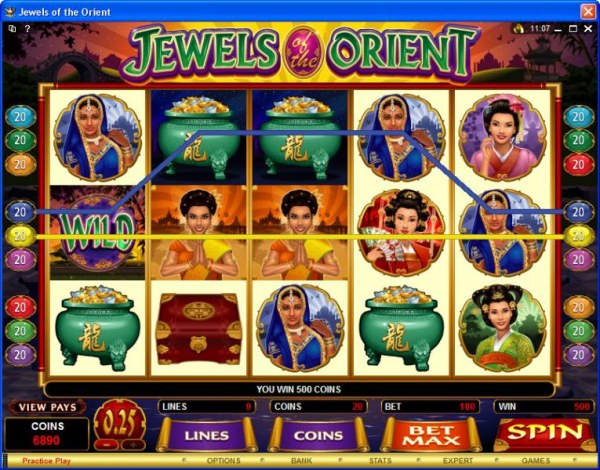 Jewels of the Orient by Casino Codes