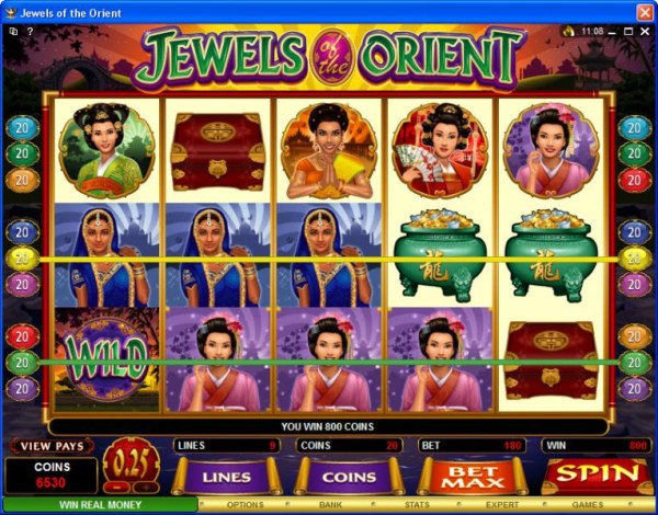 Casino Codes image of Jewels of the Orient