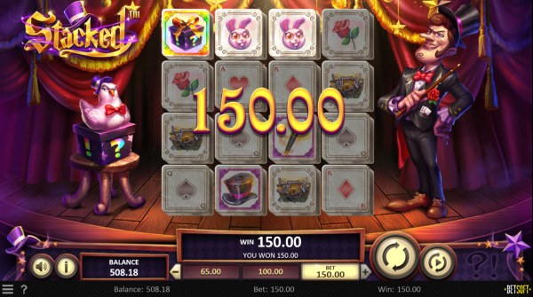 A three of a kind win - Casino Codes