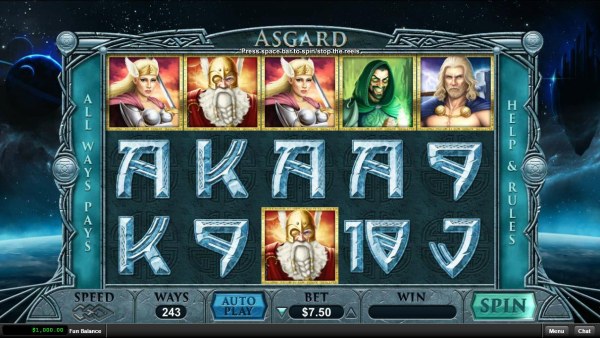 Casino Codes image of Asgard