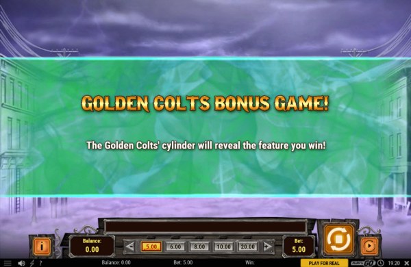 Golden Colts Bonus feature - Casino Codes