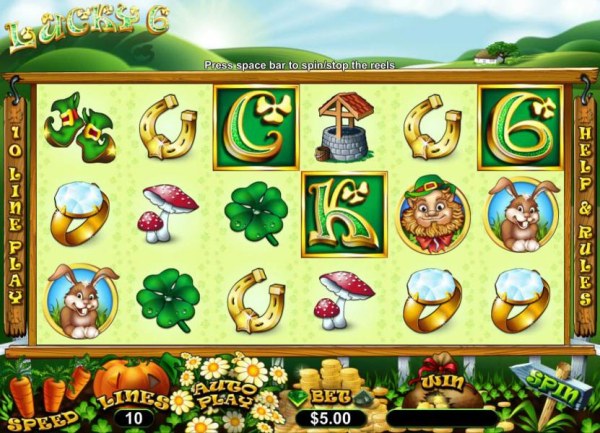 Casino Codes image of Lucky 6