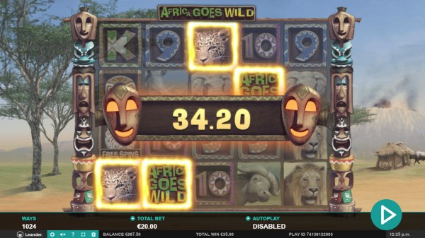 Africa Goes Wild by Casino Codes