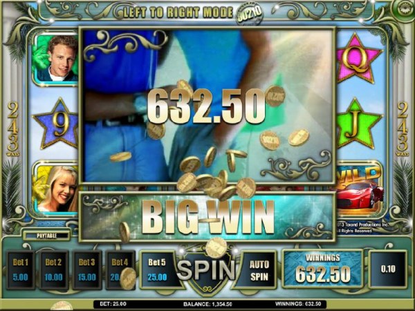 a $632 big win is triggered by Casino Codes