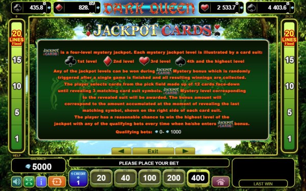 Casino Codes image of Dark Queen