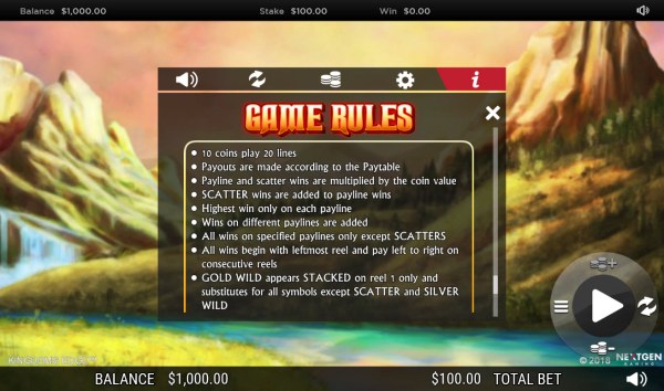 Casino Codes image of Kingdoms Edge 95